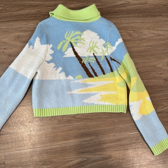 House of Sunny Day Dreamer Graphic Print Knitted Cardigan - Picture 6 of 6
